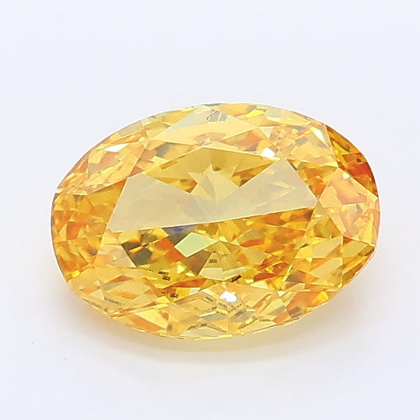 1.14ct Oval Lab Grown diamond, stone 35985