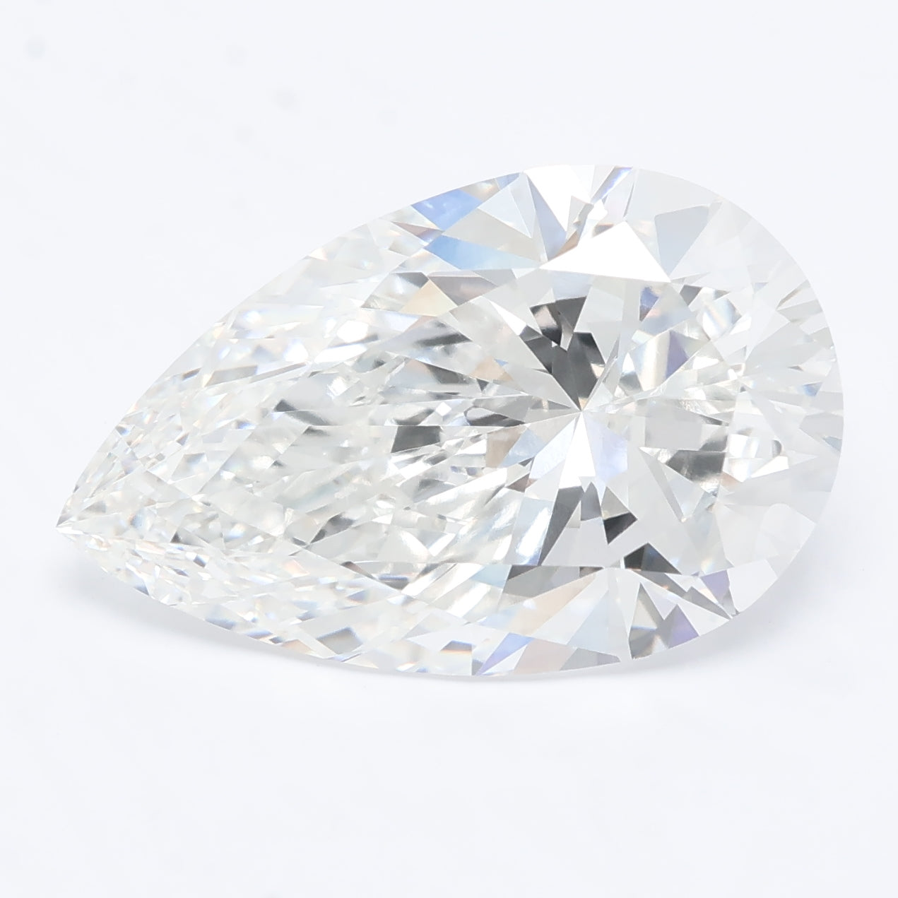 7.07ct Pear Lab Grown diamond, stone 36431