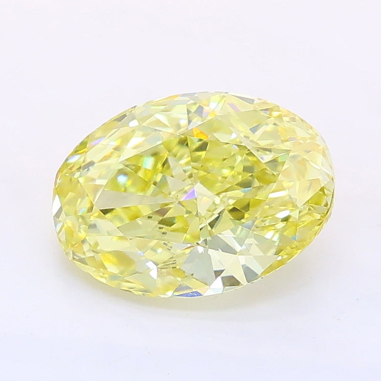 1.62ct Oval Lab Grown diamond, stone 37027