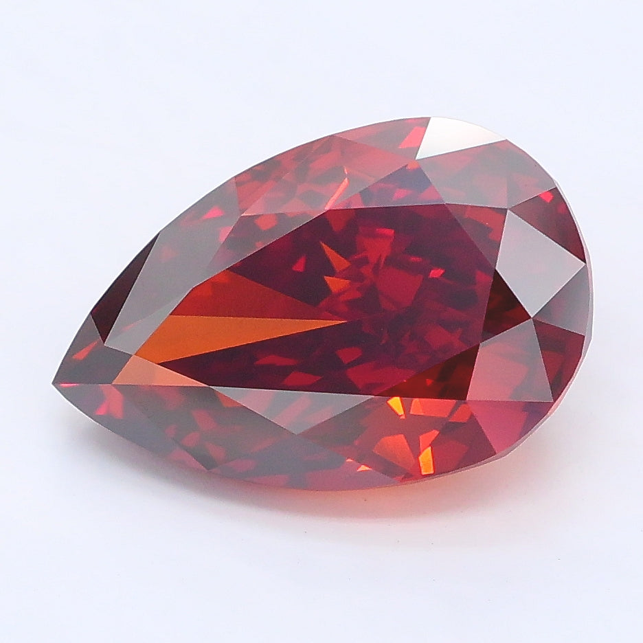 4.10ct Pear Lab Grown diamond, stone 37353