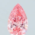 0.59ct Pear Lab Grown diamond, stone 37377