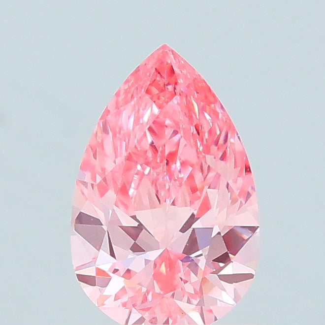 0.63ct Pear Lab Grown diamond, stone 37378