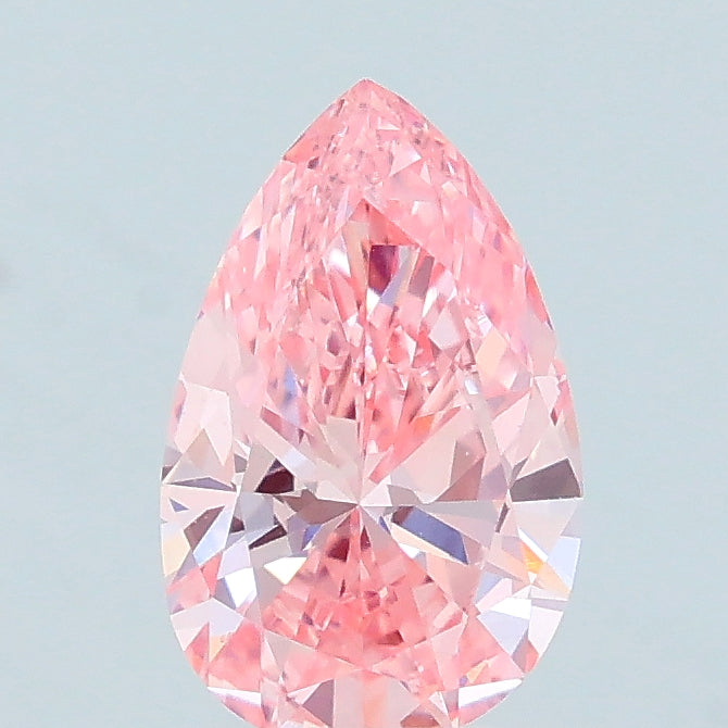 0.65ct Pear Lab Grown diamond, stone 37387