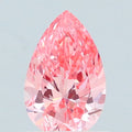 0.67ct Pear Lab Grown diamond, stone 37397
