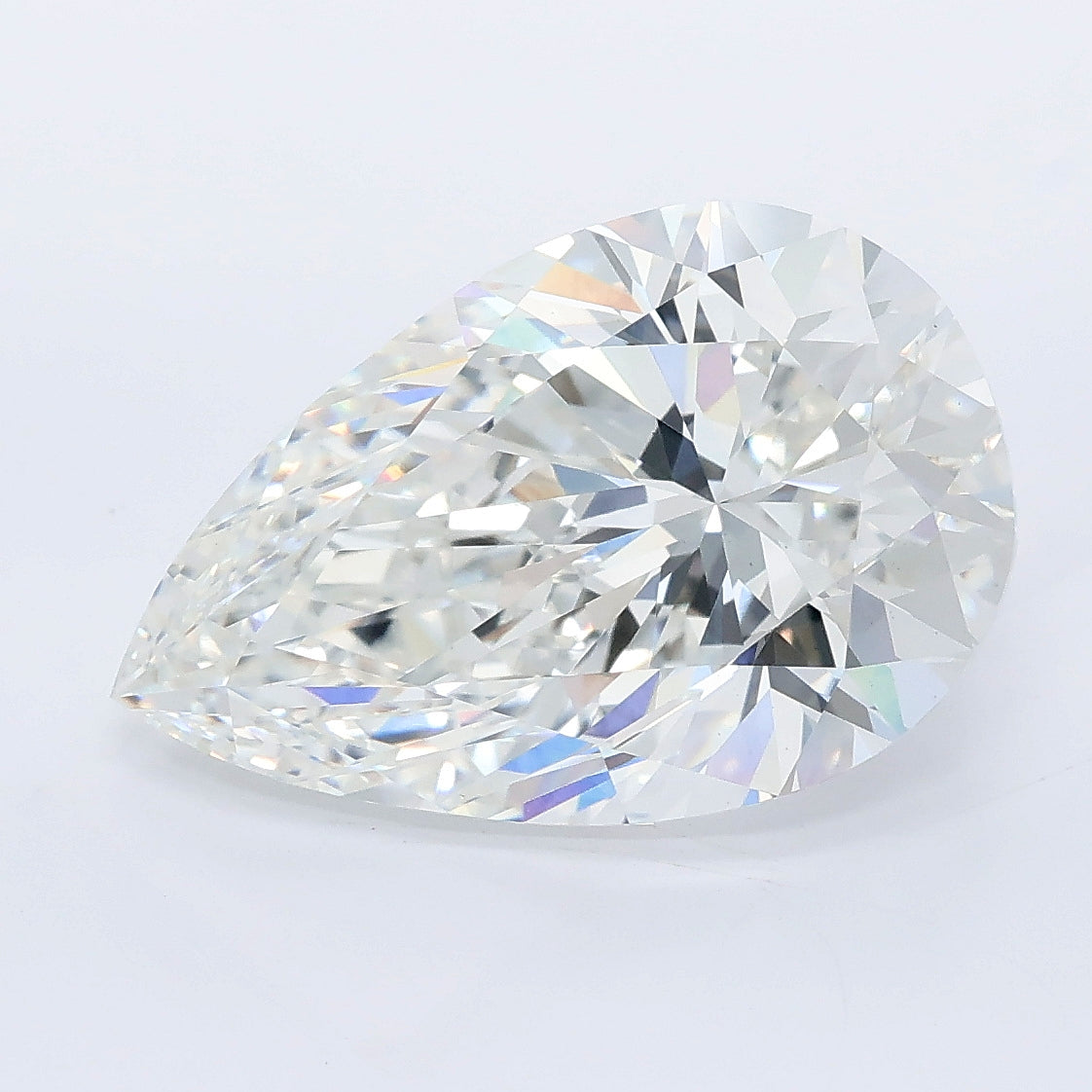 6.07ct Pear Lab Grown diamond, stone 38360