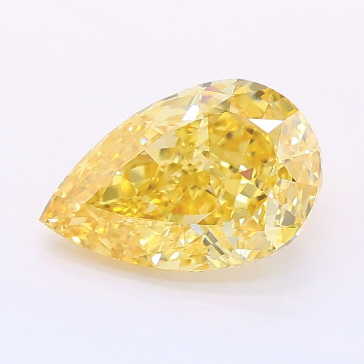 1.51ct Pear Lab Grown diamond, stone 38472