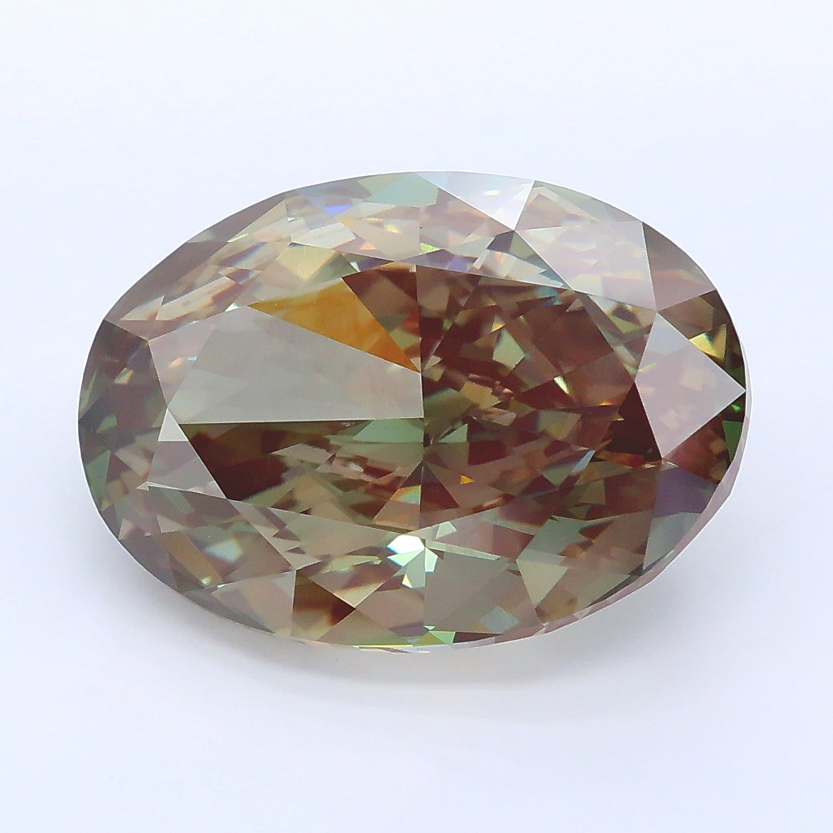 8.40ct Oval Lab Grown diamond, stone 38473