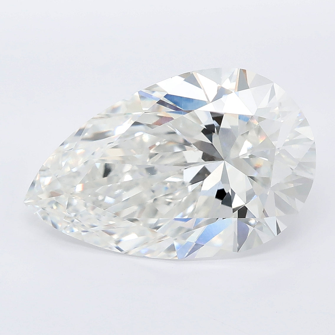 6.07ct Pear Lab Grown diamond, stone 38508