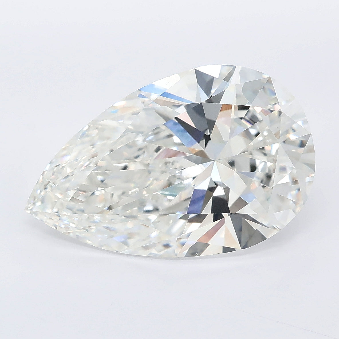 6.25ct Pear Lab Grown diamond, stone 38509