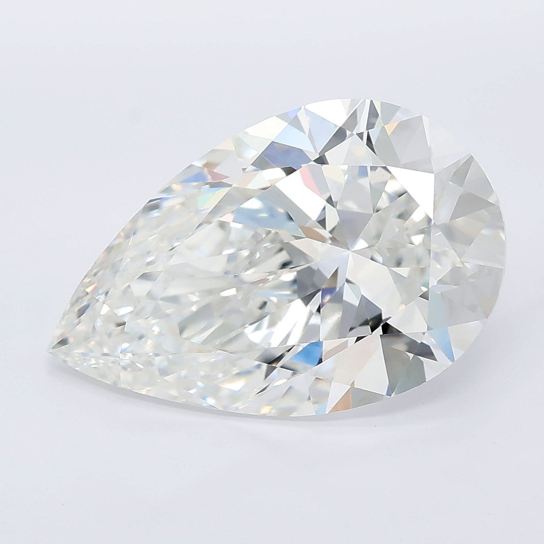 6.07ct Pear Lab Grown diamond, stone 38672