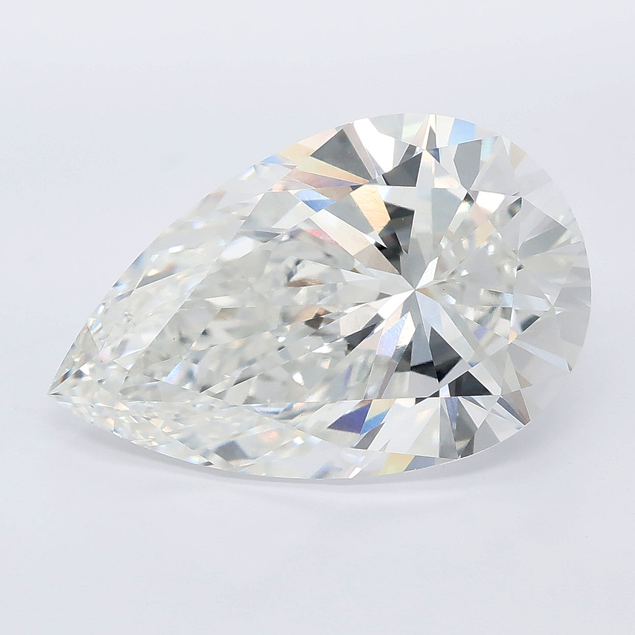 8.04ct Pear Lab Grown diamond, stone 38763