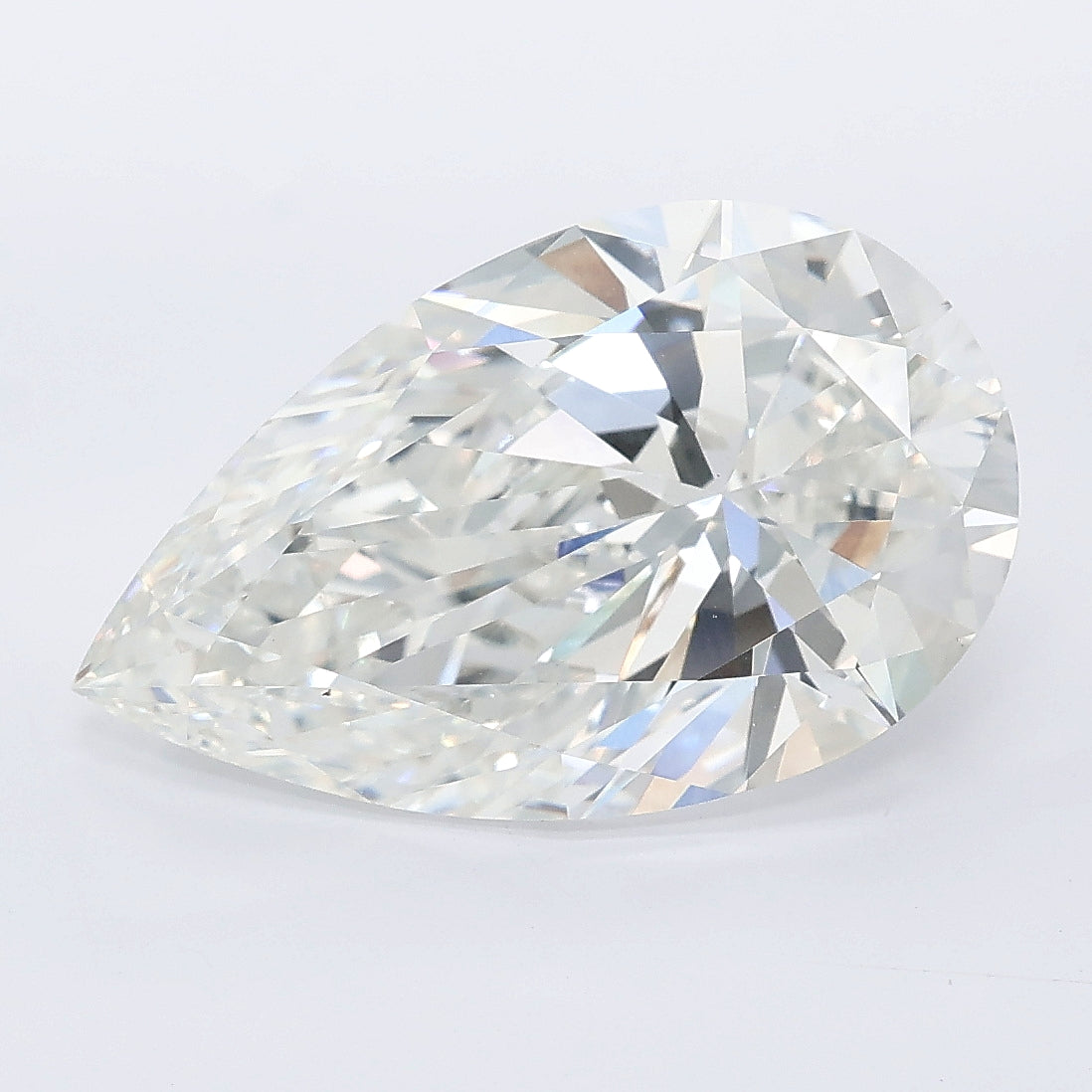 6.00ct Pear Lab Grown diamond, stone 38816