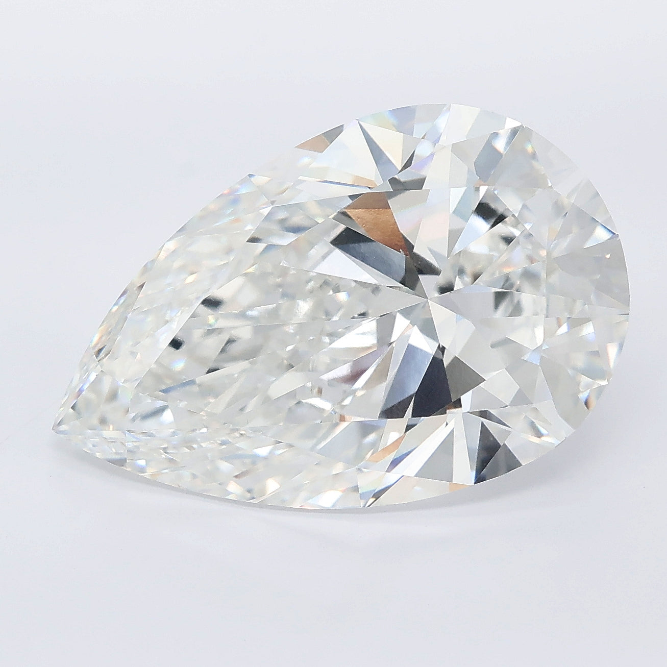 10.07ct Pear Lab Grown diamond, stone 38817