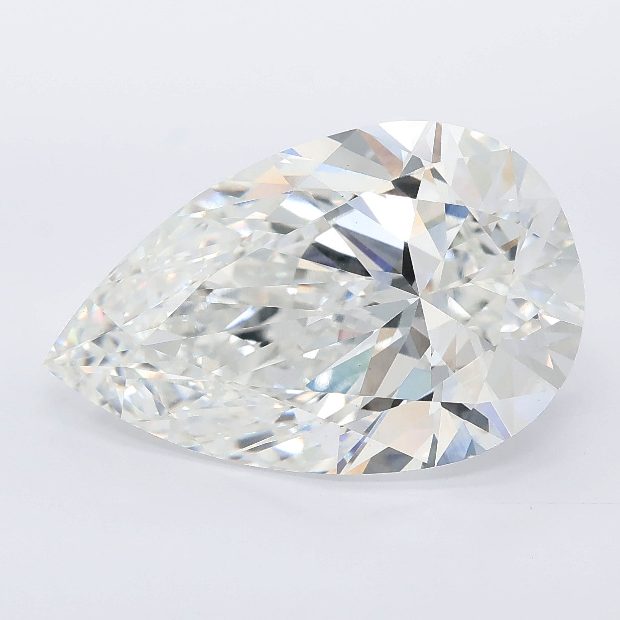 8.06ct Pear Lab Grown diamond, stone 38865