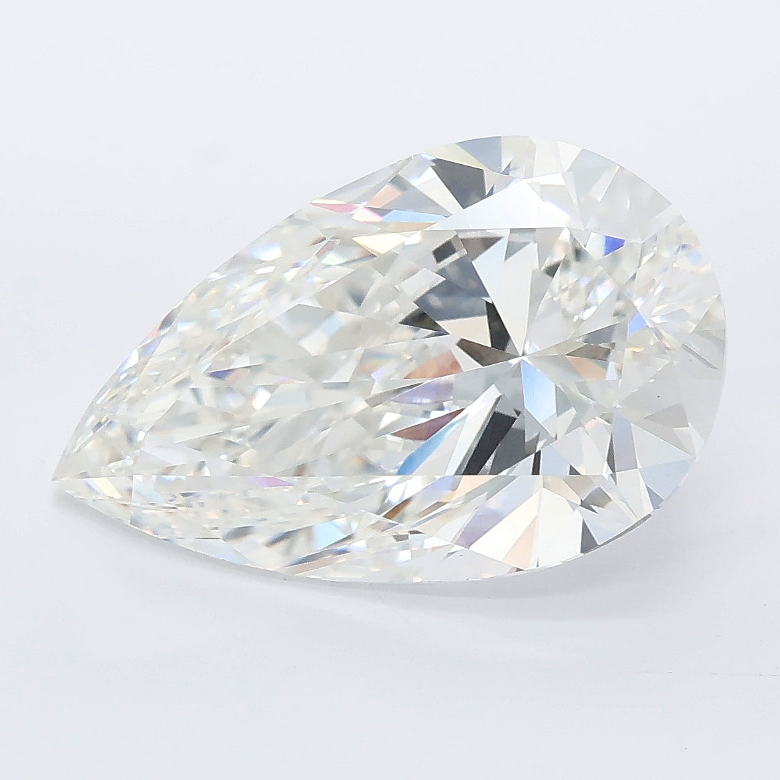 6.08ct Pear Lab Grown diamond, stone 38995