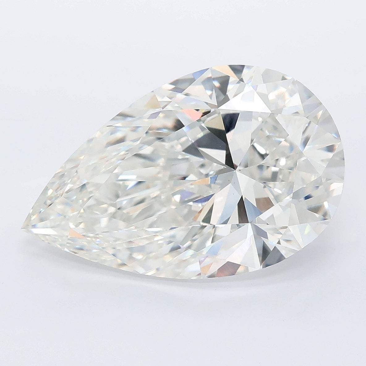 7.02ct Pear Lab Grown diamond, stone 39014