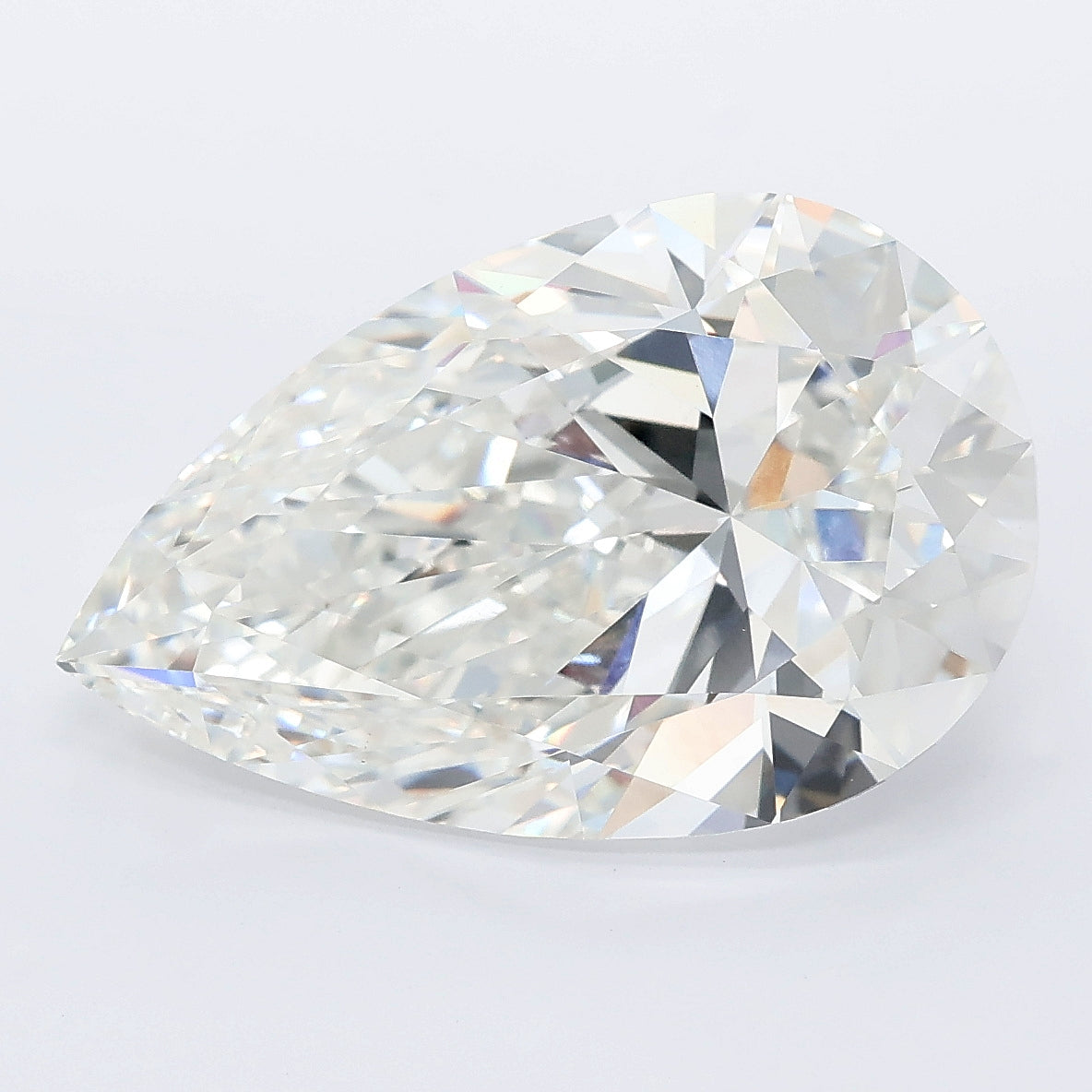 7.05ct Pear Lab Grown diamond, stone 39079