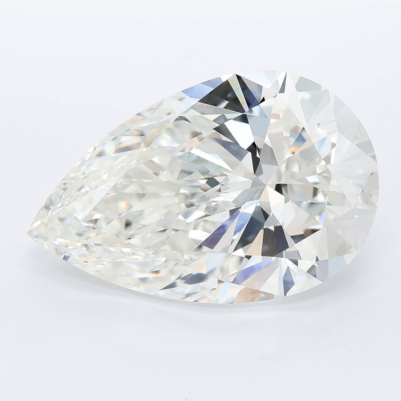 10.03ct Pear Lab Grown diamond, stone 39098