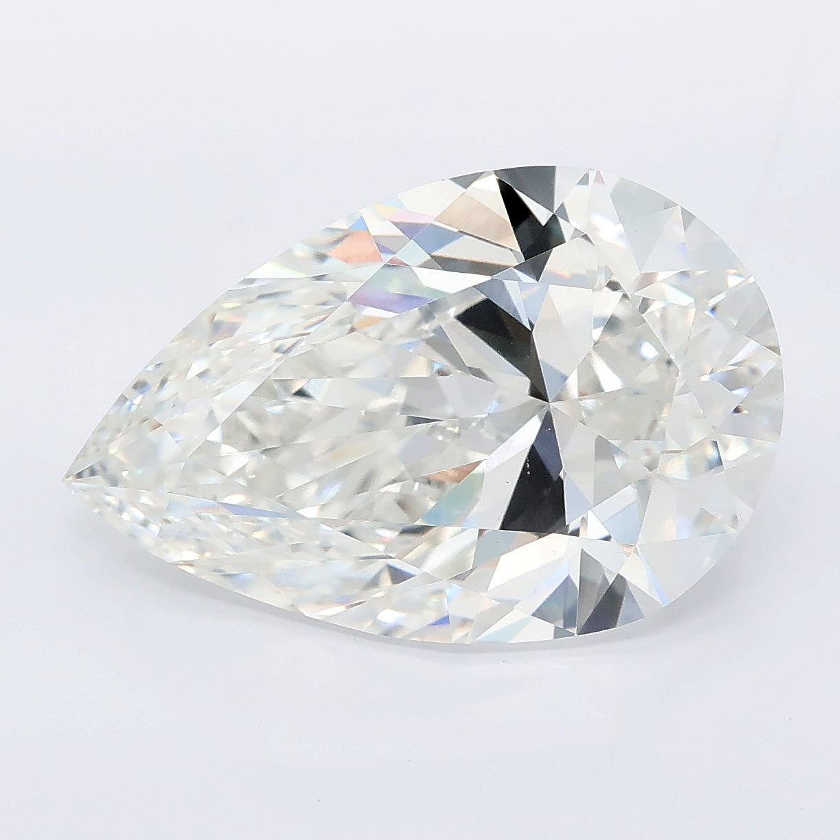 7.55ct Pear Lab Grown diamond, stone 39130