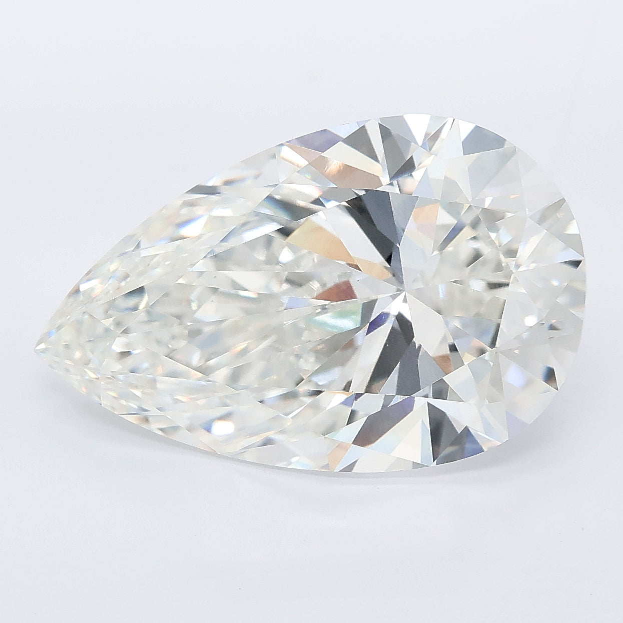 8.27ct Pear Lab Grown diamond, stone 39135