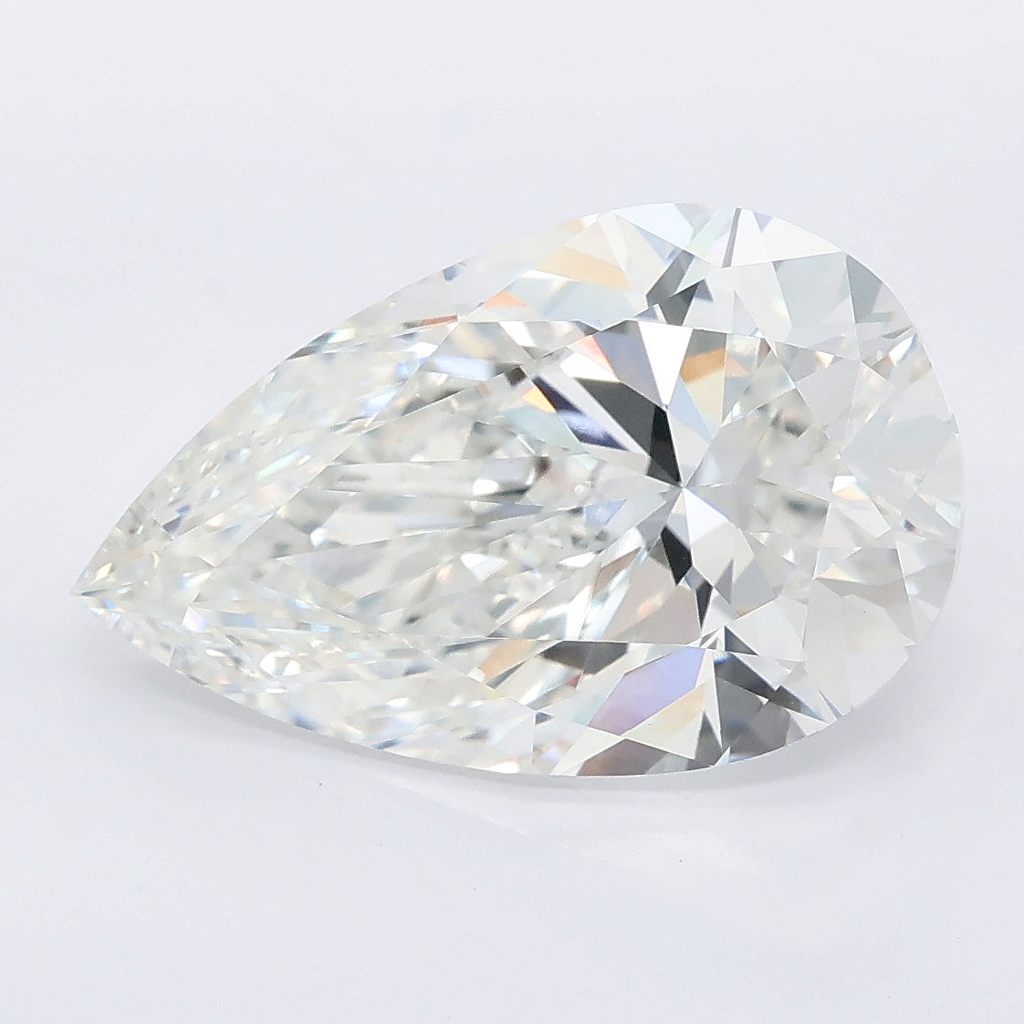 6.01ct Pear Lab Grown diamond, stone 39169