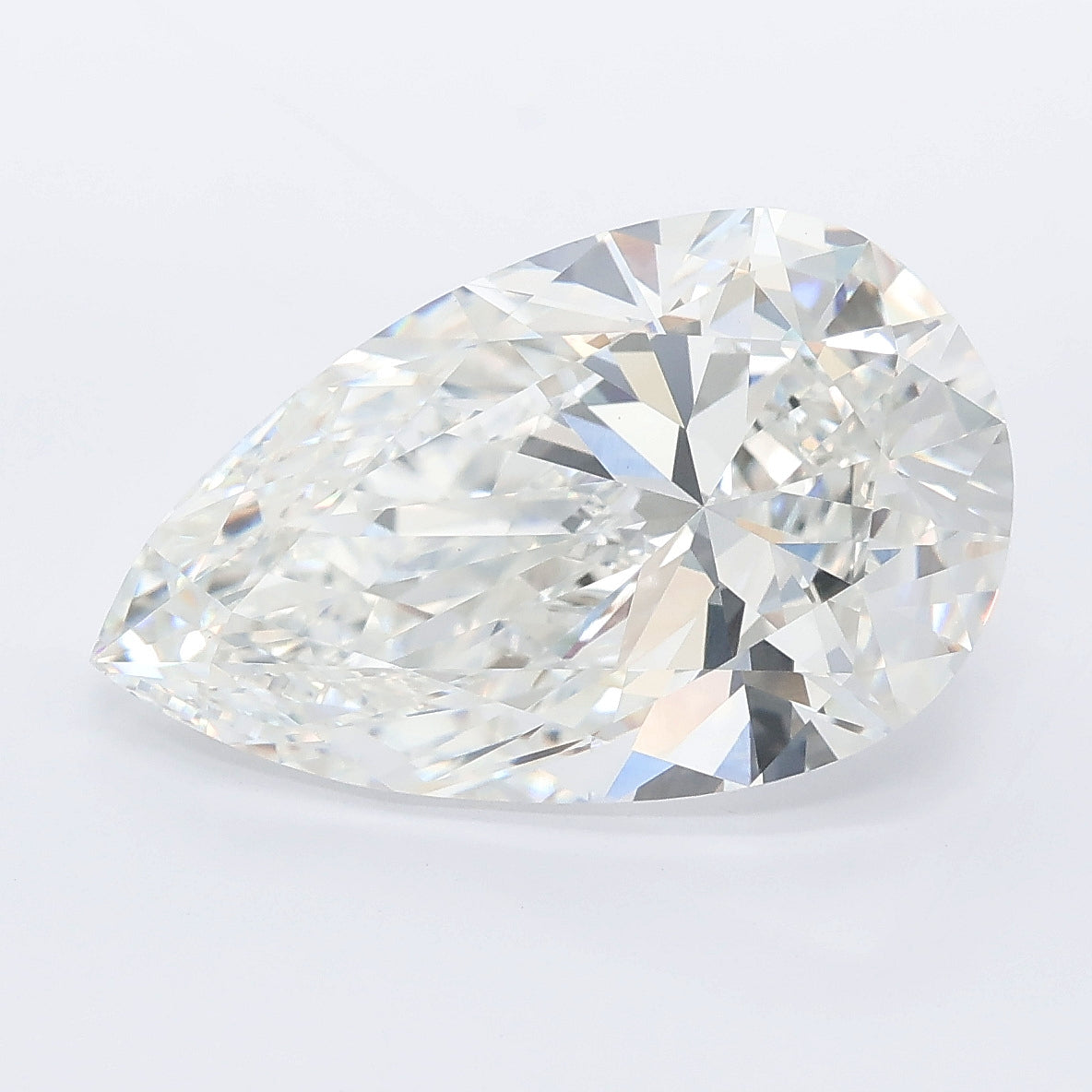6.05ct Pear Lab Grown diamond, stone 39289