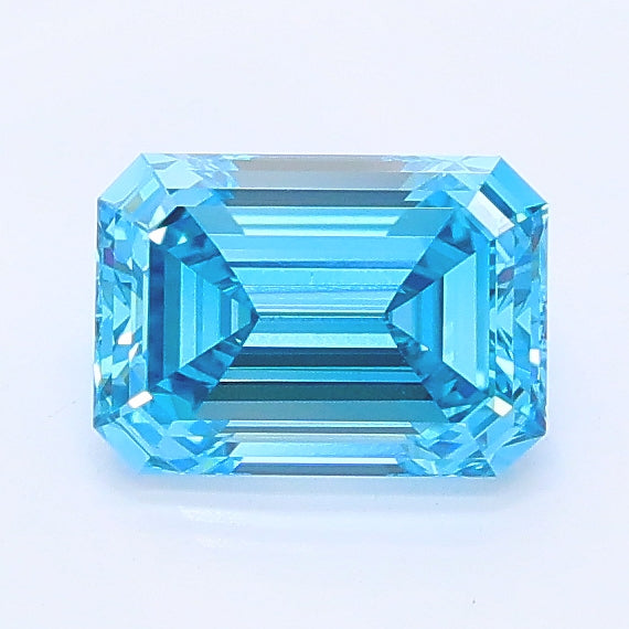 0.94ct Emerald Lab Grown diamond, stone 39772