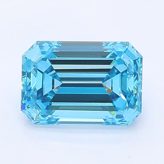 0.91ct Emerald Lab Grown diamond, stone 39773