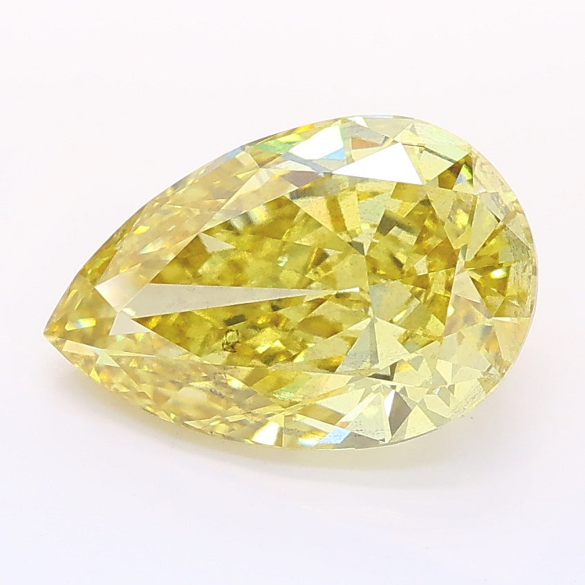3.07ct Pear Lab Grown diamond, stone 39807