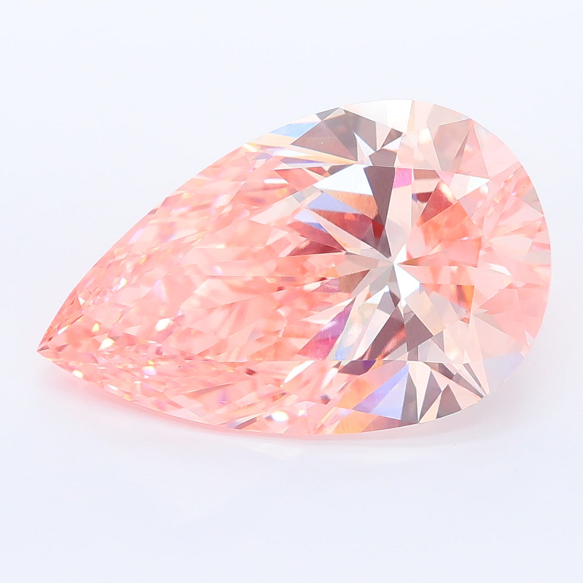 7.11ct Pear Lab Grown diamond, stone 40156