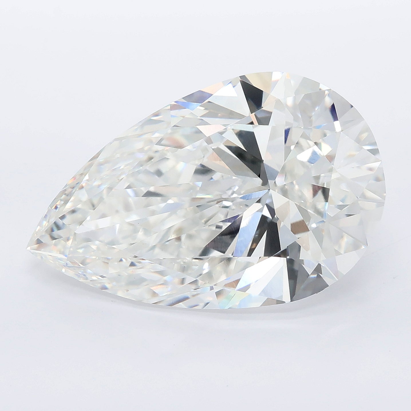 13.08ct Pear Lab Grown diamond, stone 40219