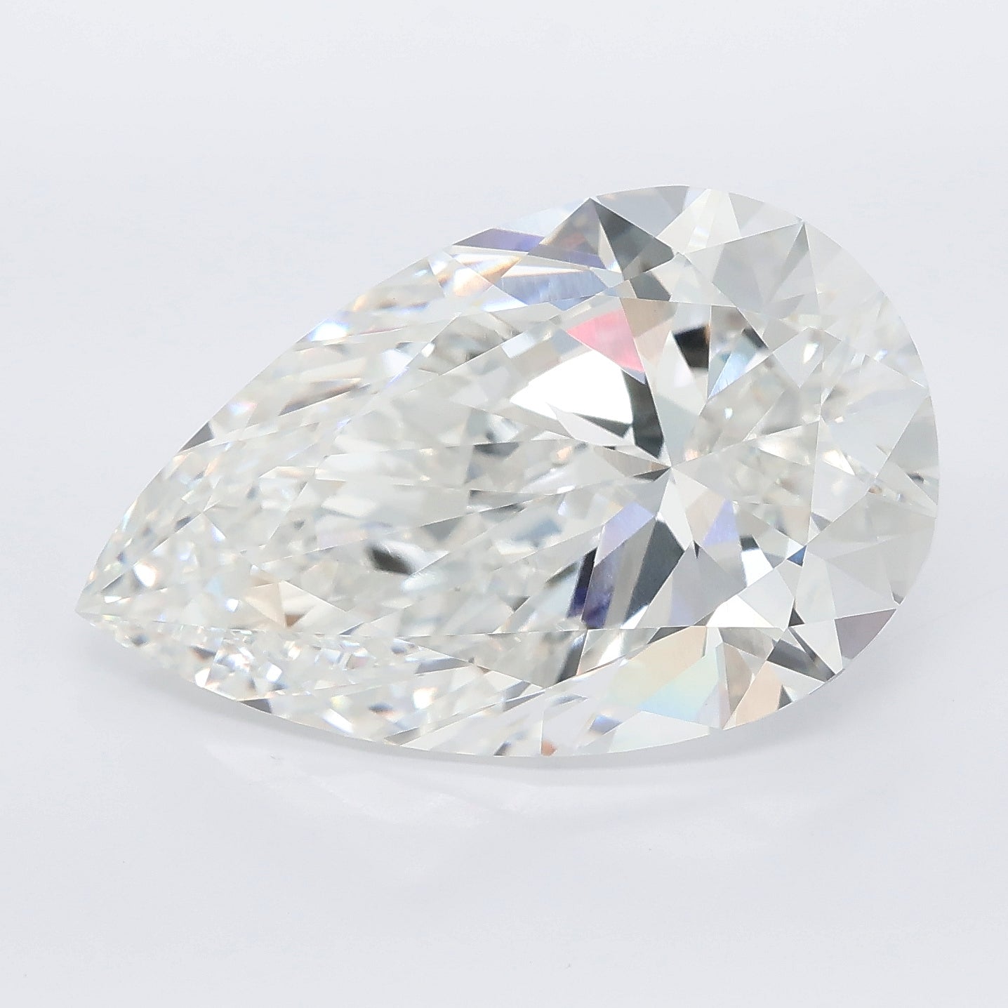 12.13ct Pear Lab Grown diamond, stone 40236