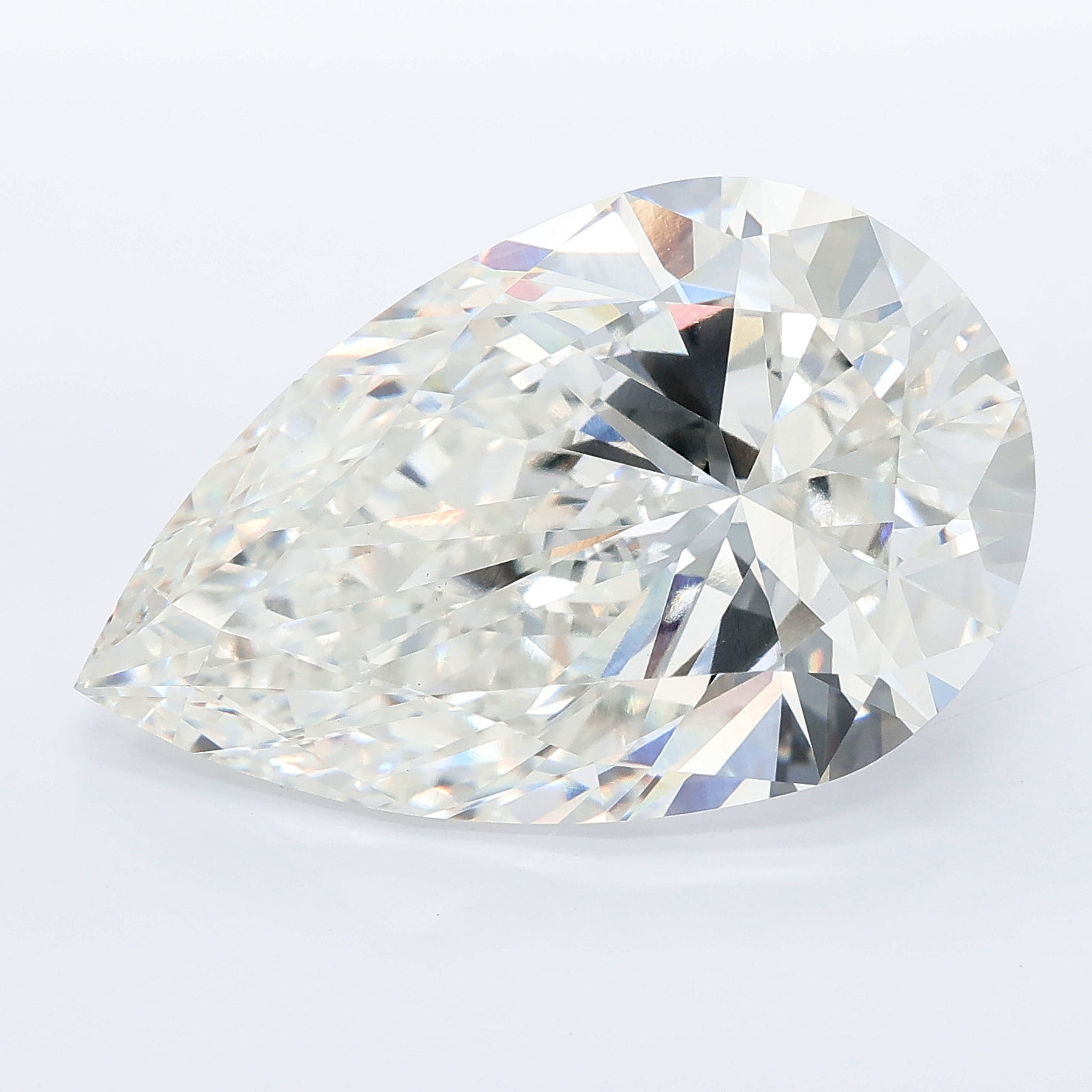 13.02ct Pear Lab Grown diamond, stone 40277