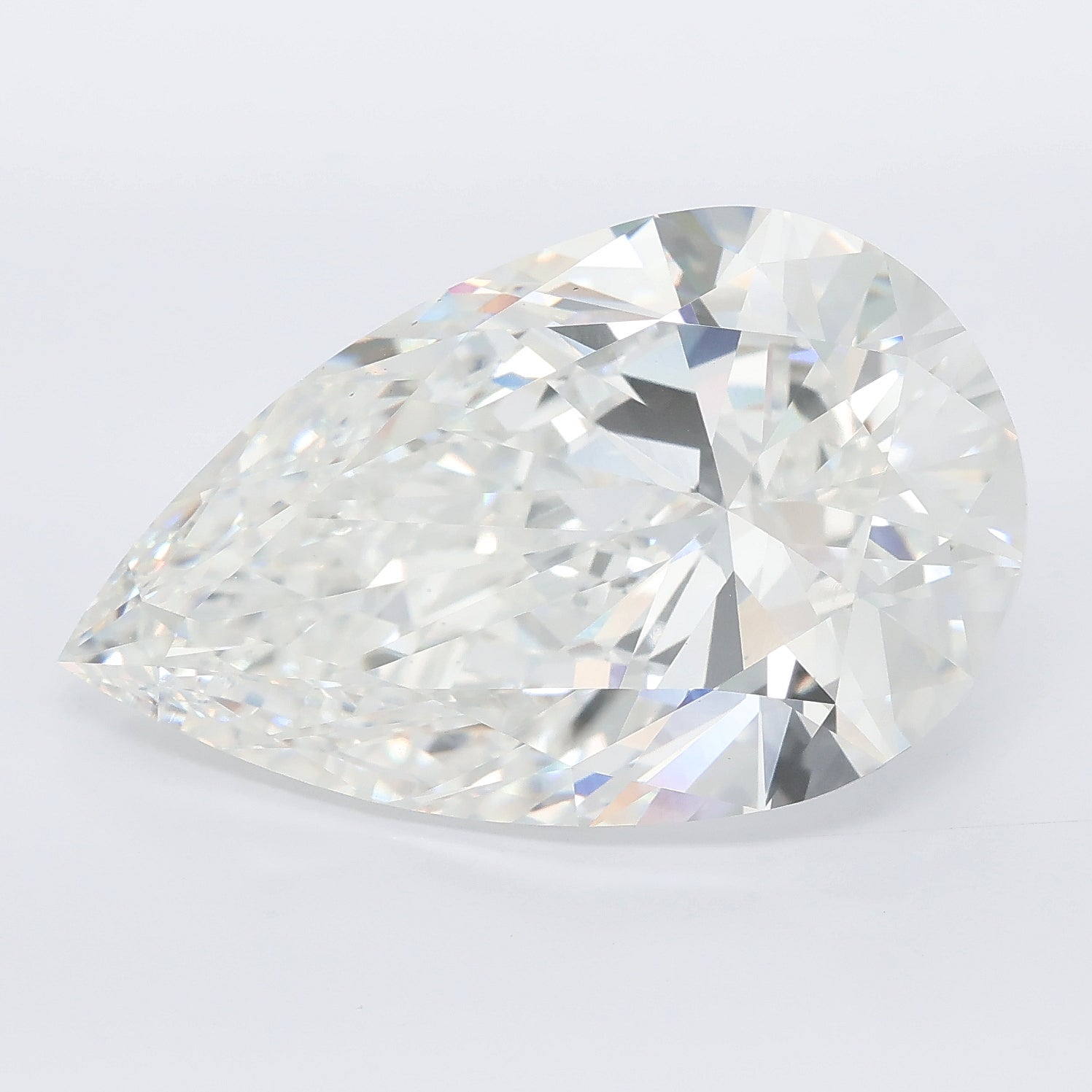 14.02ct Pear Lab Grown diamond, stone 40435
