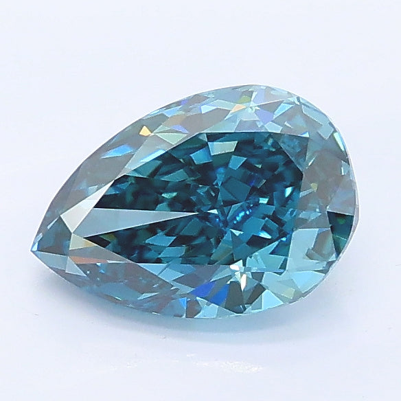 1.10ct Pear Lab Grown diamond, stone 40481
