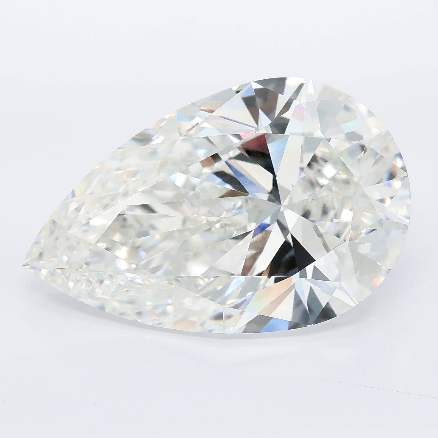 13.04ct Pear Lab Grown diamond, stone 40574