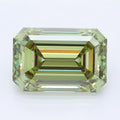 2.53ct Emerald Lab Grown diamond, stone 40577