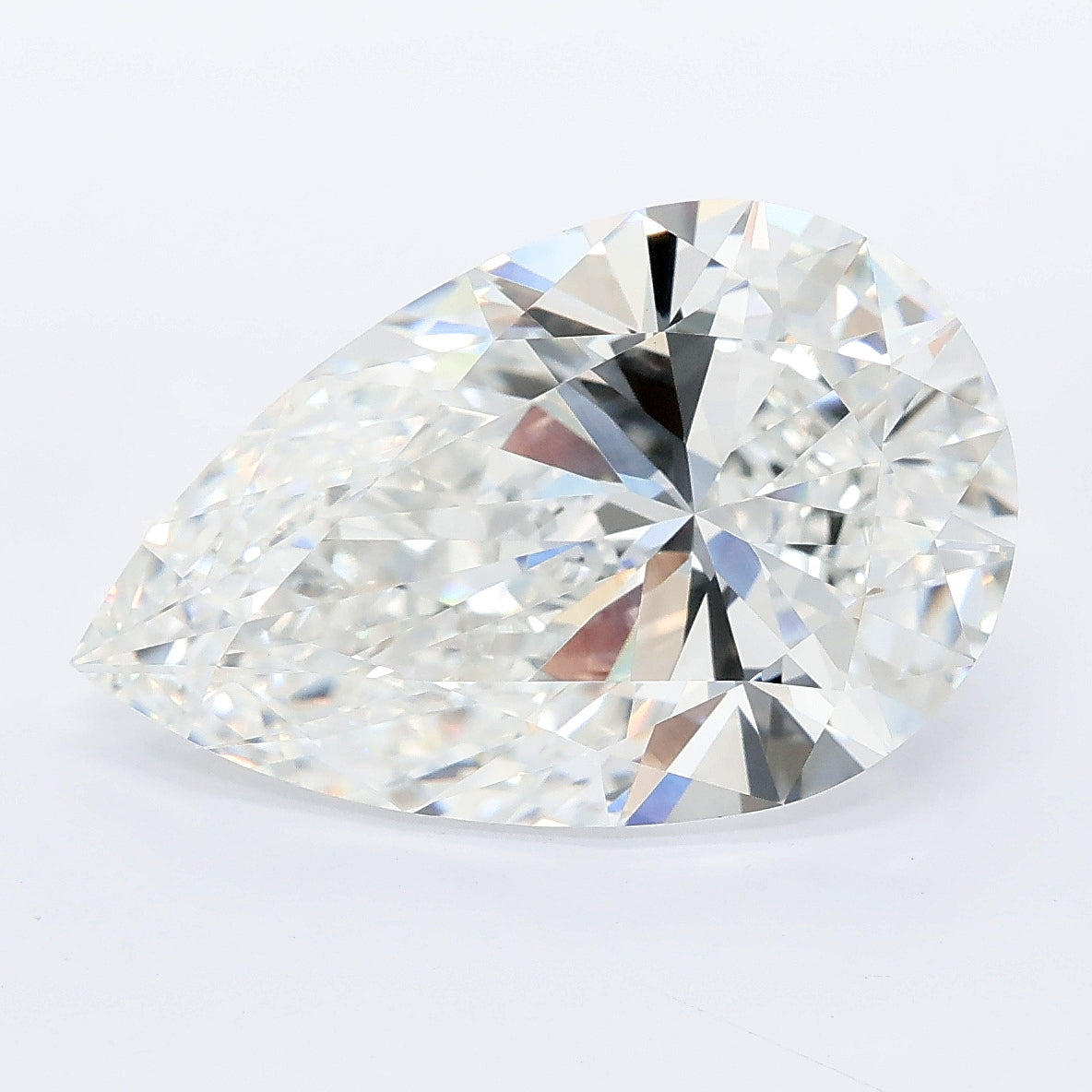 7.10ct Pear Lab Grown diamond, stone 40647