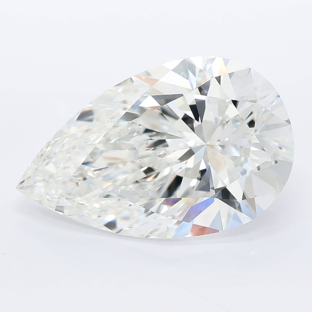 8.02ct Pear Lab Grown diamond, stone 40685