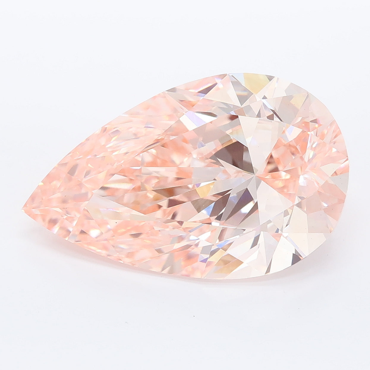 8.03ct Pear Lab Grown diamond, stone 40766