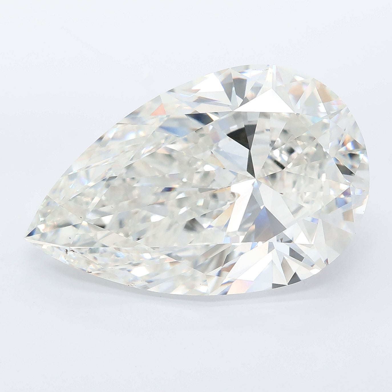 12.01ct Pear Lab Grown diamond, stone 40776