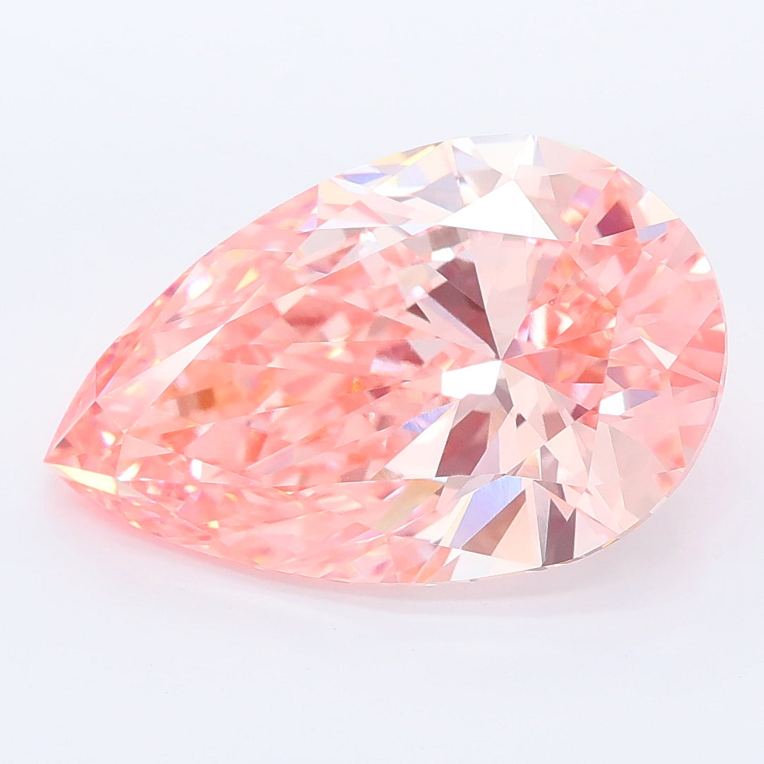 6.04ct Pear Lab Grown diamond, stone 40832