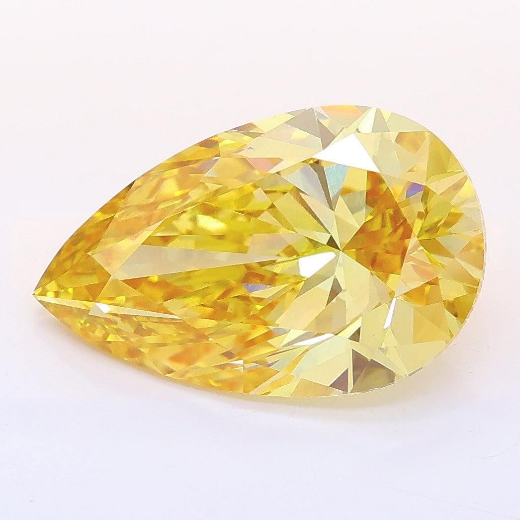 5.17ct Pear Lab Grown diamond, stone 41040