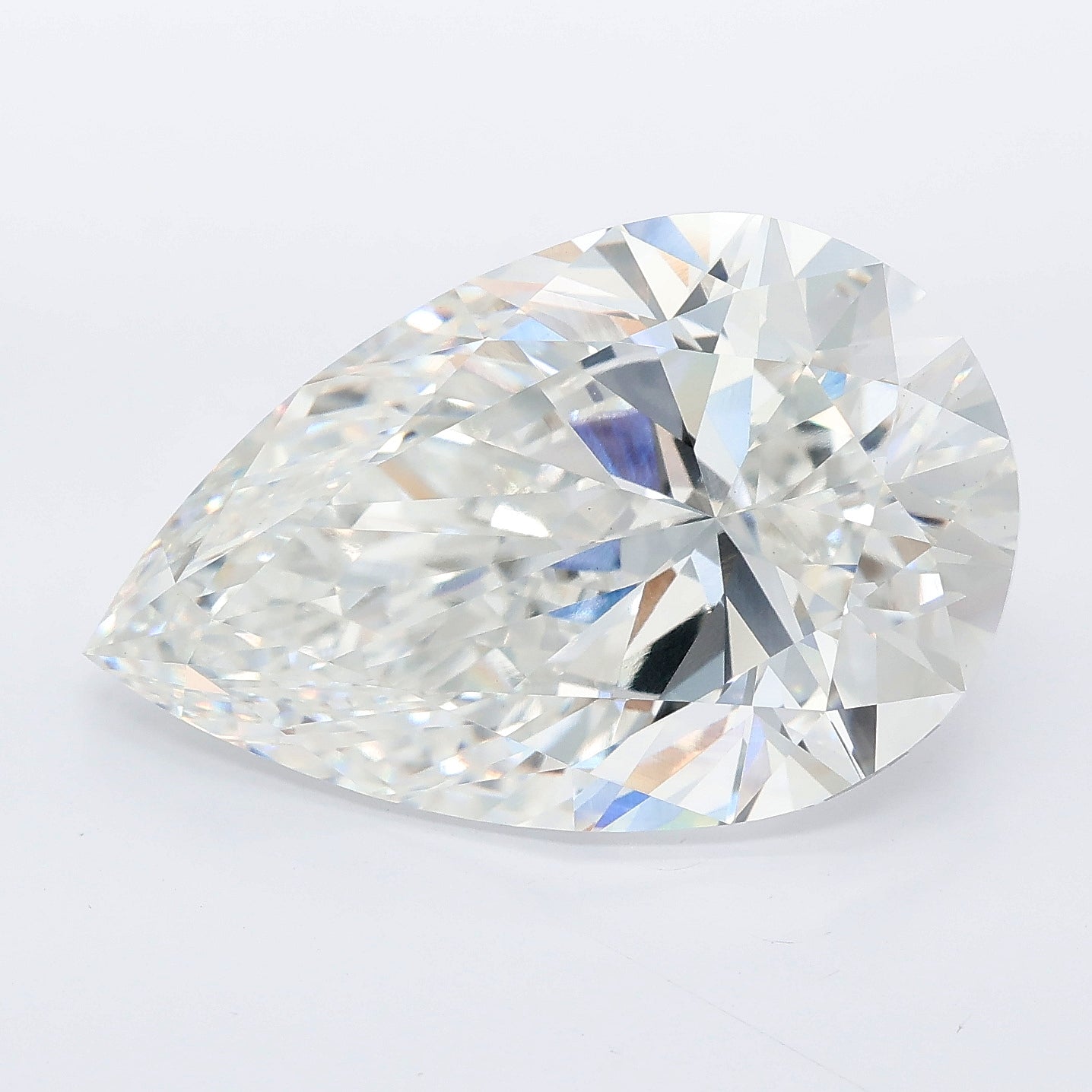 12.02ct Pear Lab Grown diamond, stone 41100