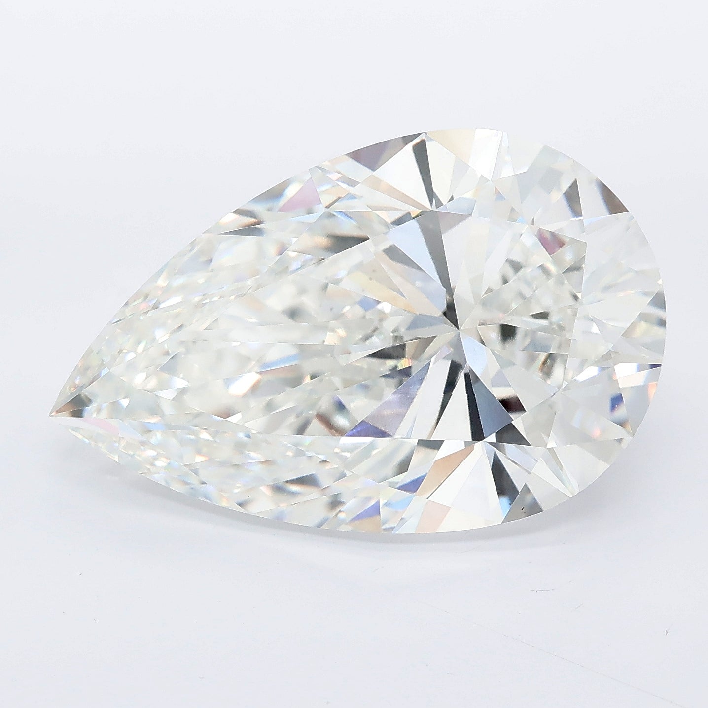 12.11ct Pear Lab Grown diamond, stone 41120