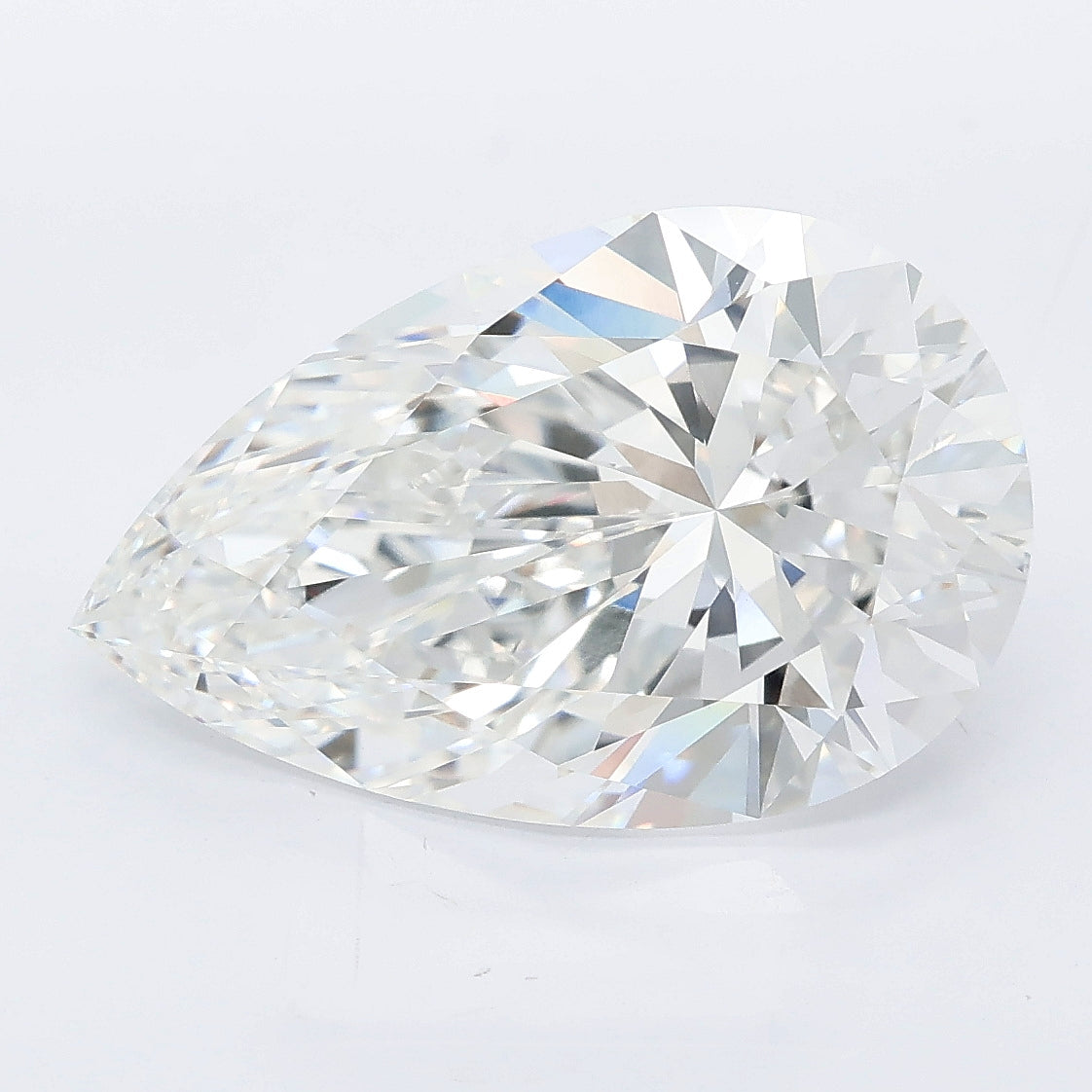 6.09ct Pear Lab Grown diamond, stone 41127