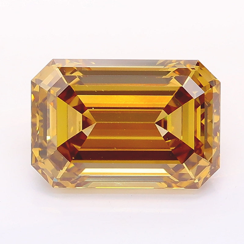 3.17ct Emerald Lab Grown diamond, stone 41137