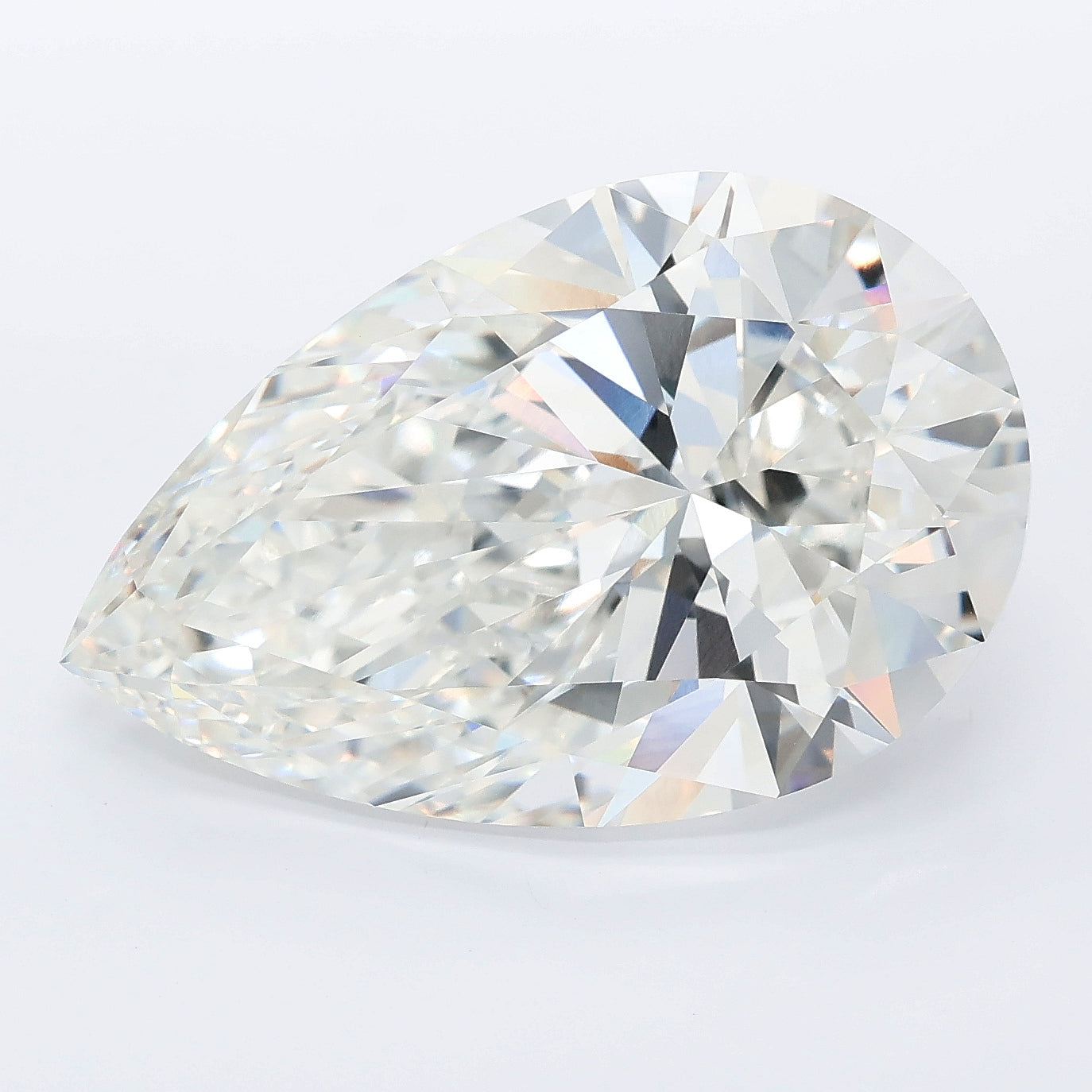 12.10ct Pear Lab Grown diamond, stone 41166