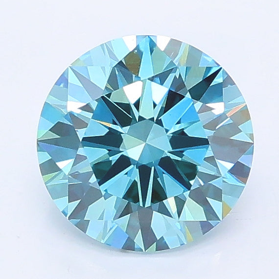 1.37ct Round Lab Grown diamond, stone 41191