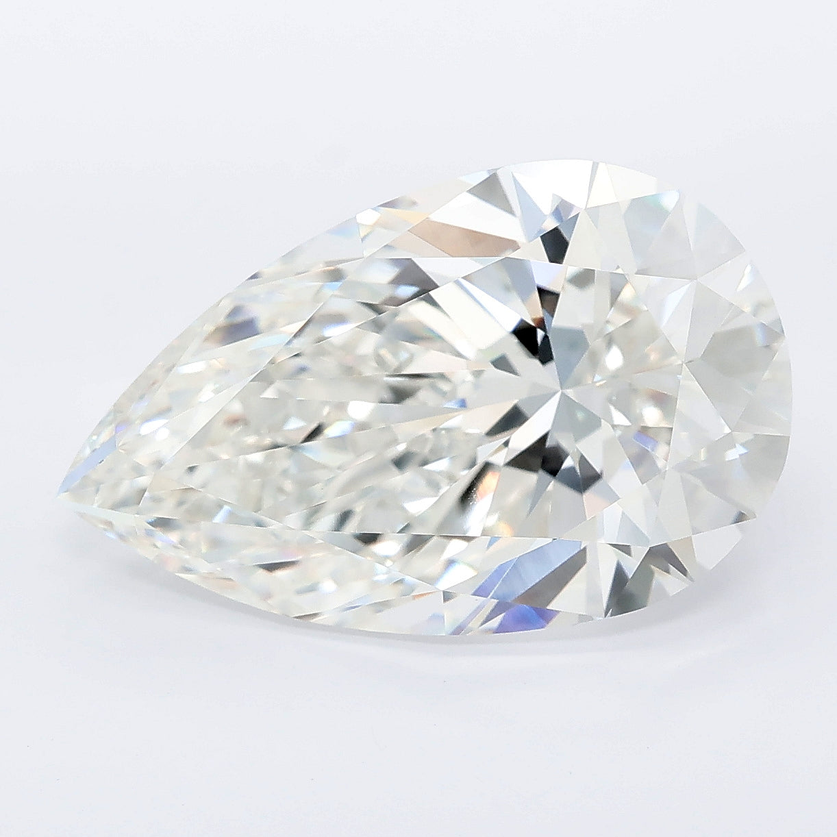 8.05ct Pear Lab Grown diamond, stone 41223